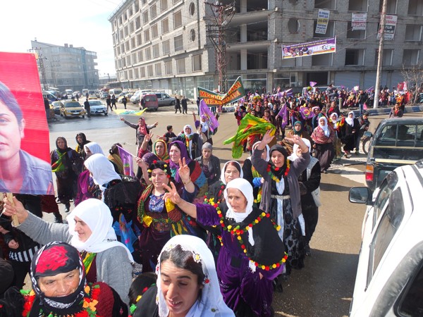 Yüksekova'da '8 Mart Kadınlar Günü' Kutlandı. Fotoğraflar Ömer TEKİN