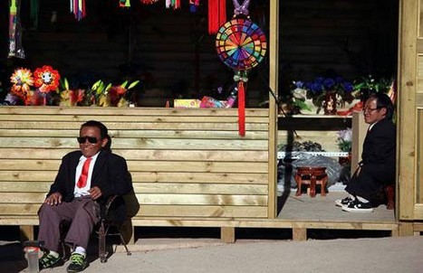 'Cüceler Krallığı' Çin'in Yunnan eyaletindeki bu parkta yalnızca cüceler yaşıyor.