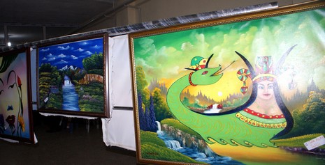 Yüksekova BDP İlçe  Binasında 34 Tablo Sergisi Açıldı