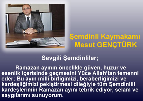 Şemdinli'de barış, huzur ve kardeşlik isteyen mesajlar...