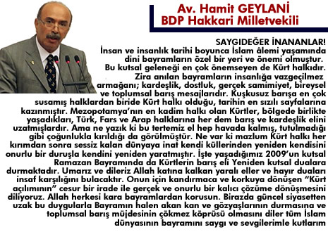 Yüksekova'da barış, huzur ve kardeşlik isteyen mesajlar...