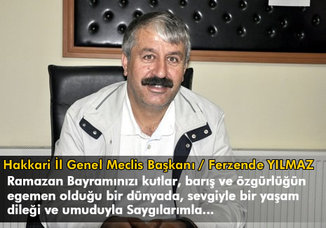 Yüksekova'da barış, huzur ve kardeşlik isteyen mesajlar...