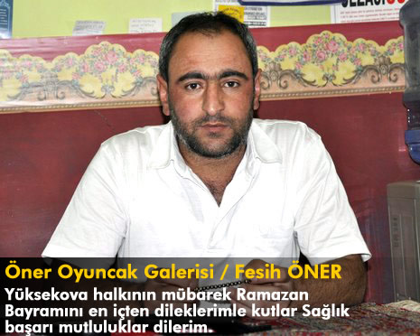 Yüksekova'da barış, huzur ve kardeşlik isteyen mesajlar...