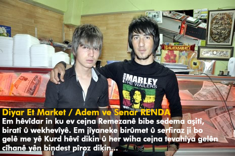 Yüksekova'da barış, huzur ve kardeşlik isteyen mesajlar...