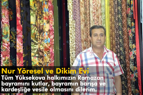 Yüksekova'da barış, huzur ve kardeşlik isteyen mesajlar...