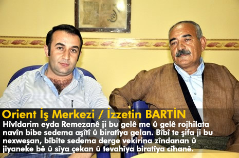 Yüksekova'da barış, huzur ve kardeşlik isteyen mesajlar...