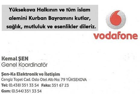 Yüksekova'da barış, huzur ve kardeşlik isteyen mesajlar...