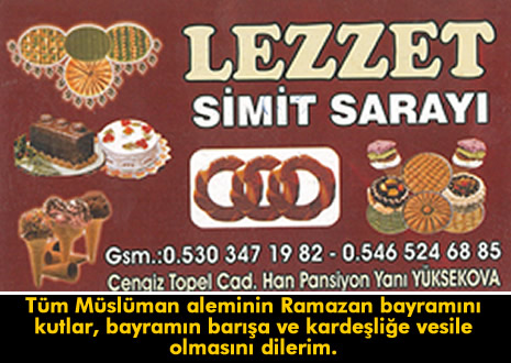 Yüksekova'da barış, huzur ve kardeşlik isteyen mesajlar...