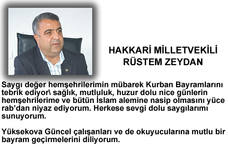 Şemdinli'de Barış, Kardeşlik ve Huzur İsteyen Mesajlar