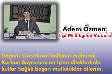 Yüksekova'da Barış, Kardeşlik kokan bayram mesajları...