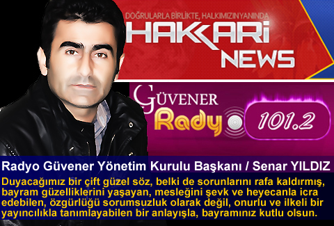 Yüksekova'da Barış, Kardeşlik kokan bayram mesajları...