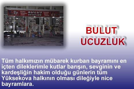 Yüksekova'da Barış, Kardeşlik kokan bayram mesajları...
