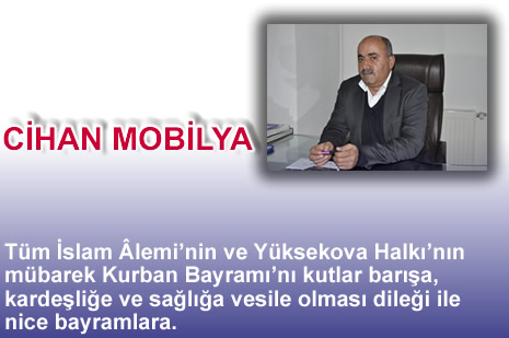 Yüksekova'da Barış, Kardeşlik kokan bayram mesajları...