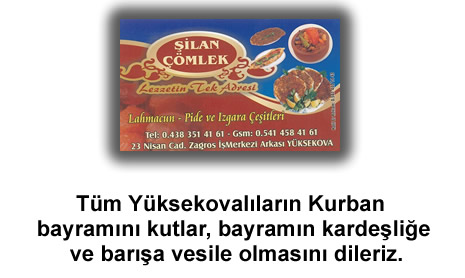 Yüksekova'da Barış, Kardeşlik kokan bayram mesajları...