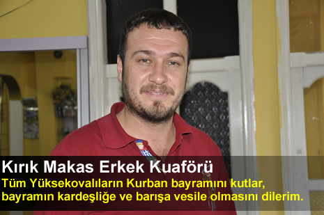 Yüksekova'da Barış, Kardeşlik kokan bayram mesajları...