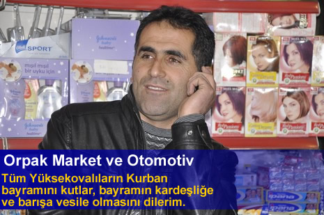 Yüksekova'da Barış, Kardeşlik kokan bayram mesajları...