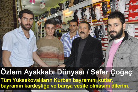 Yüksekova'da Barış, Kardeşlik kokan bayram mesajları...