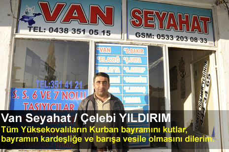 Yüksekova'da Barış, Kardeşlik kokan bayram mesajları...