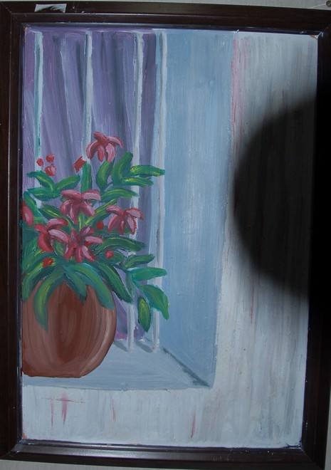 5 Mayıs İlköğretim Okulu Görsel Sanatlar Öğretmeni Seyhan Göztepe tarafından hazırlanan Karakalem, Ebru, Suluboya ve Yağlı Boya çalışmaları davetlilerden tam not aldı.