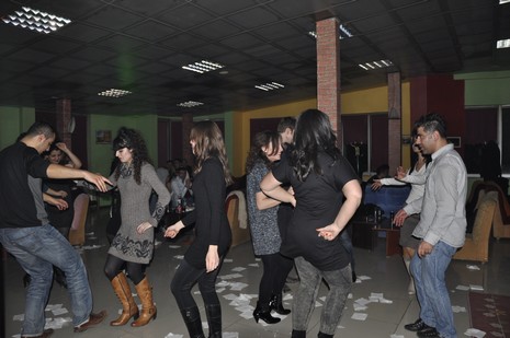 Yüksekova'da Öğretmenler doyasıya eğlendi