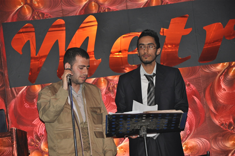 YGS sınavından önce Yüksekova Deneyim Dersanesi Öğrencileri Bir araya gelerek moral depoladılar