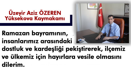 Yüksekova'da barış, huzur ve kardeşlik isteyen mesajlar...