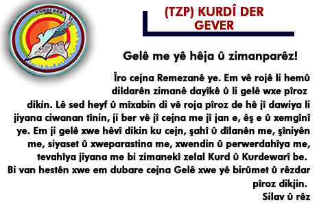 Yüksekova'da barış, huzur ve kardeşlik isteyen mesajlar...