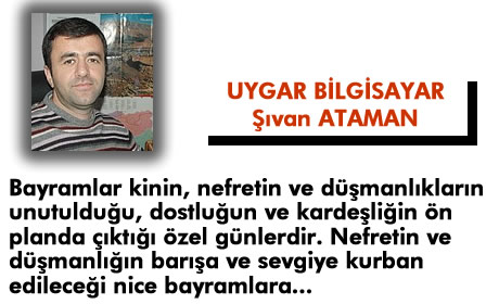 Yüksekova'da barış, huzur ve kardeşlik isteyen mesajlar...