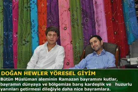 Yüksekova'da barış, huzur ve kardeşlik isteyen mesajlar...