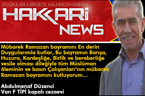 Yüksekova'da barış, huzur ve kardeşlik isteyen mesajlar...