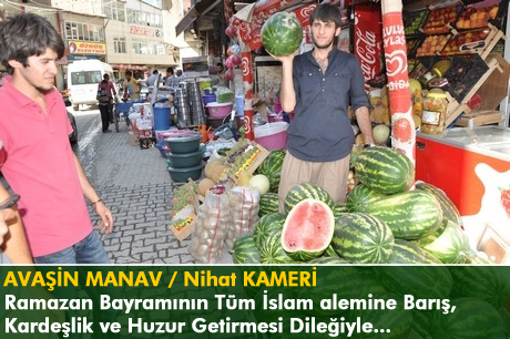 Yüksekova'da barış, huzur ve kardeşlik isteyen mesajlar...