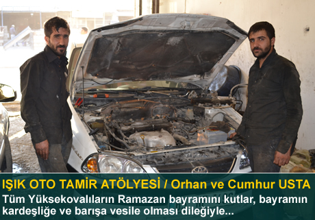 Yüksekova'da barış, huzur ve kardeşlik isteyen mesajlar...