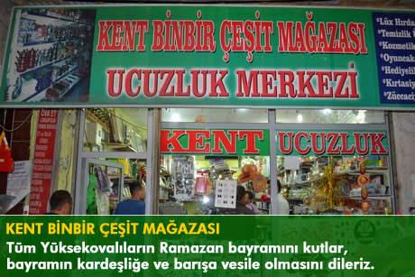 Yüksekova'da barış, huzur ve kardeşlik isteyen mesajlar...