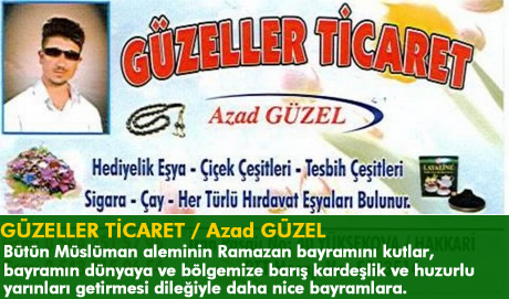 Yüksekova'da barış, huzur ve kardeşlik isteyen mesajlar...