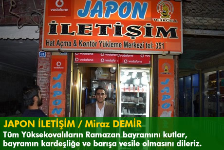 Yüksekova'da barış, huzur ve kardeşlik isteyen mesajlar...