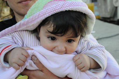 Deprem bölgesinde sabah saatleri 
