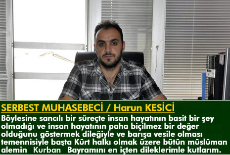 Yüksekova'da barış, huzur ve kardeşlik isteyen mesajlar...