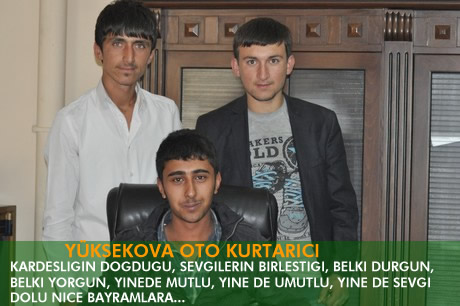 Yüksekova'da barış, huzur ve kardeşlik isteyen mesajlar...