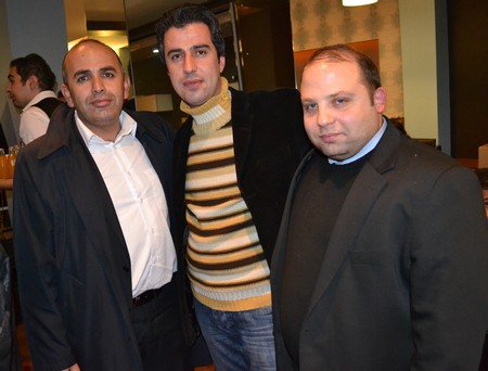 Hakkarinin Yüksekova ilçesinde 24 Kasım Öğretmenler günü dolayısıyla düzenlenen programda halay çekerek gönüllerince eğlendiler.