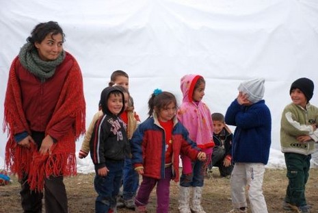 Vanda Gönüllülerin Kurduğu Çadır Kentten Görüntüler./ Bianet