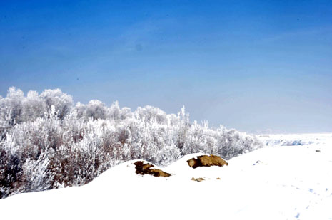 Yüksekova'da kış resimleri Yaşar Kaplan'ın objektiflerinden kareler
