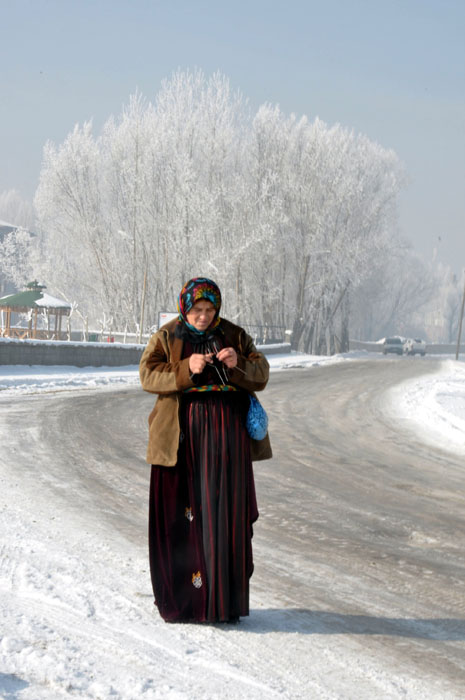 Yüksekova'da kış resimleri Yaşar Kaplan'ın objektiflerinden kareler