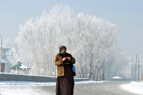 Yüksekova'da kış resimleri Yaşar Kaplan'ın objektiflerinden kareler