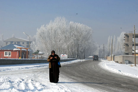 Yüksekova'da kış resimleri Yaşar Kaplan'ın objektiflerinden kareler