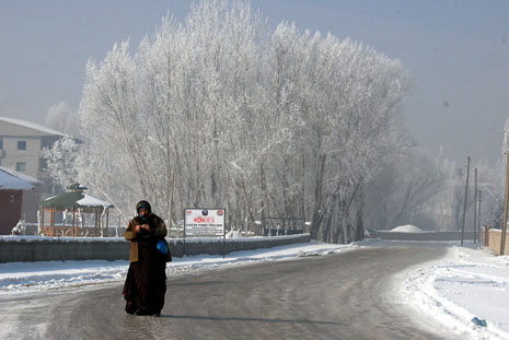 Yüksekova'da kış resimleri Yaşar Kaplan'ın objektiflerinden kareler