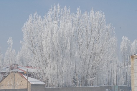 Yüksekova'da kış resimleri Yaşar Kaplan'ın objektiflerinden kareler