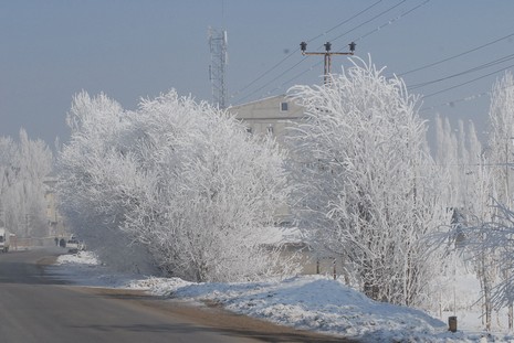 Yüksekova'da kış resimleri Yaşar Kaplan'ın objektiflerinden kareler