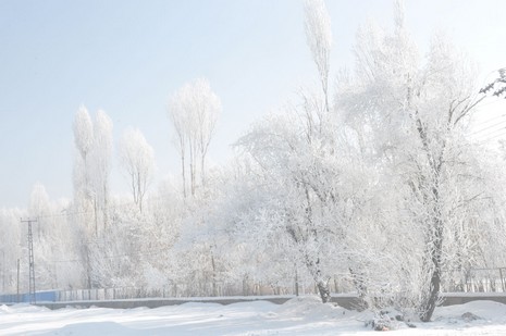 Yüksekova'da kış resimleri Yaşar Kaplan'ın objektiflerinden kareler