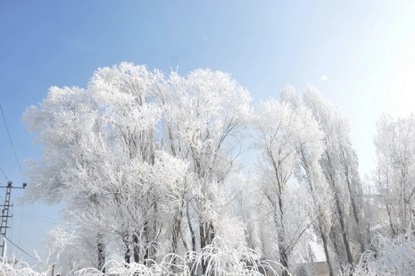 Yüksekova'da kış resimleri Yaşar Kaplan'ın objektiflerinden kareler