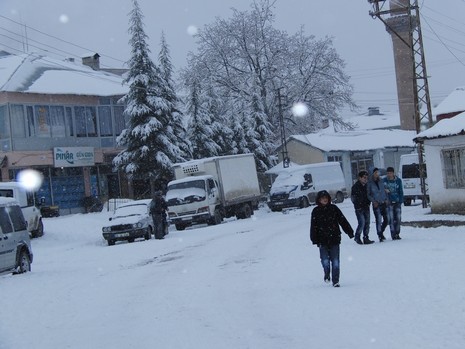 Hakkarinin Çukurca İlçesinde Dün Geceden İtibaren Aralıksız Süren Kar Yağışı, Kentte Günlük Hayatı Olumsuz Yönde Etkiledi